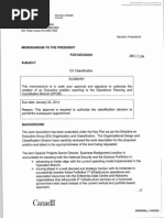 Shared Services Canada Briefing Note On IT Systems