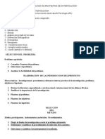 Elaboración de Proyectos de Investigación