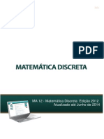 MA12 - Matemática Discreta Ed. 2012 - Atualizado Junho 2014