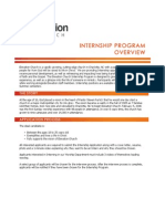 Intern Program Overview 042014