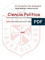 Ciencia Politica, Teoria Del Estado y Derecho Constitucional.