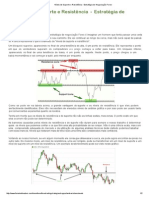 Níveis de Suporte e Resistência - Estratégia de Negociação Forex