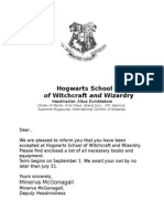 Of Witchcraft and Wizardry: Hogwarts School