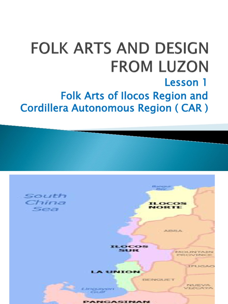 Folk Arts And Design From Luzon Philippines