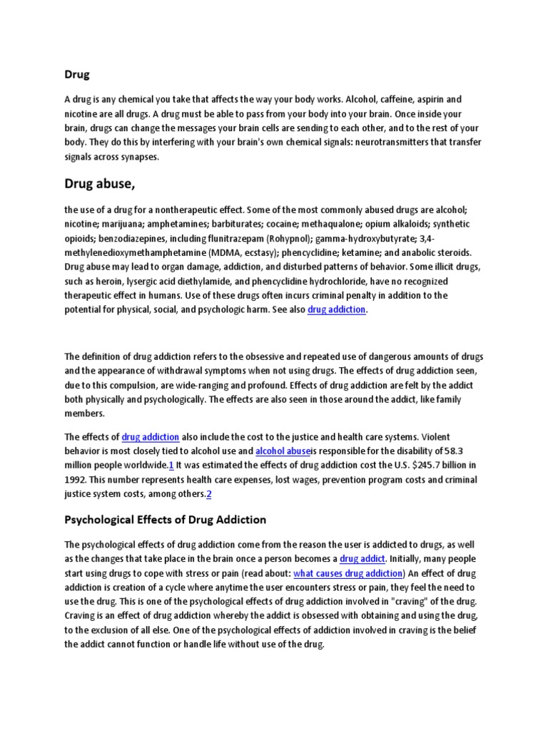 Drugs meaning substance abuse mdma
