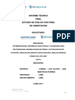 Informe de Suelos Comas