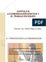 Capitulo III La Comunicacion