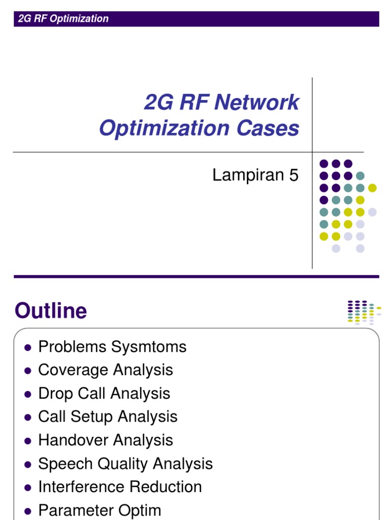 2G RF Network Optimization Cases | PDF | Network Congestion ...