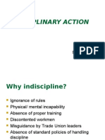 Disciplinary Action 122