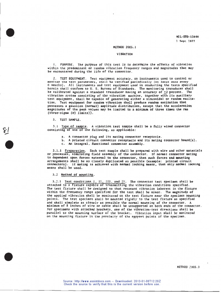 MIL-STD Specifications Overview | PDF