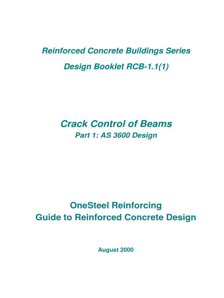 Crack Control in Reinforced Beams | PDF | Bending | Reinforced Concrete