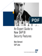 An Expert Guide to New SAP BI Security Features
