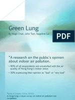 Green Lung: by Hugo Chak, John Tam, Sapphire Lai
