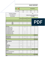 Hamza Tower Daily Report Summary