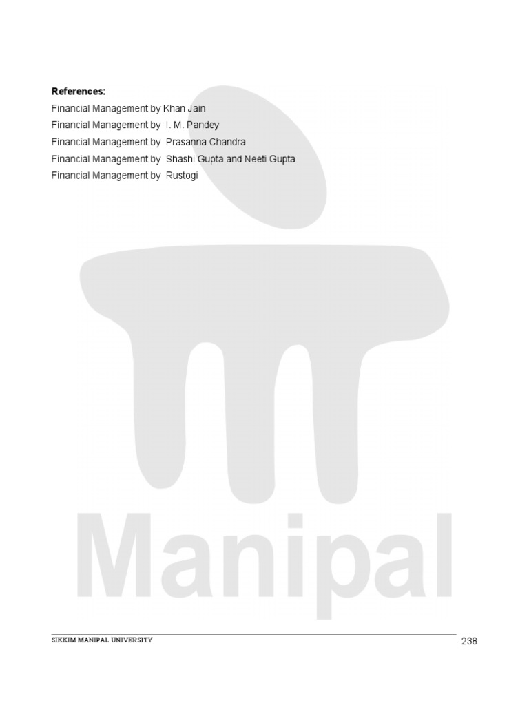 MBA Financial Management Course Guide | PDF | Dividend | Financial Capital