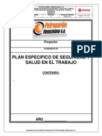 183326155 Plan Especifico de Seguridad y Salud en El Trabajo Nueva Norma 2013