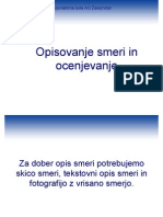 Opisovanje Smeri