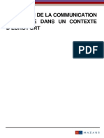 L' Évolution de La Communication Financière Dans Un Contexte D'euro Fort