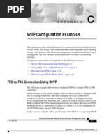 Voip Configuration Examples: Fxs-To-Fxs Connection Using RSVP