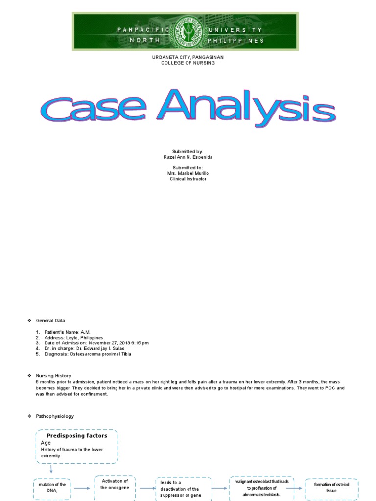 Orthopedic case study Anemia Medicine