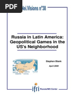 Russian Influence in Latin America