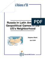 Russian Influence in Latin America