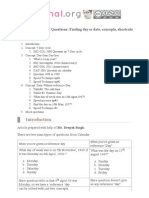 Mrunal (Reasoning) Calendar Questions - Finding Day or Date, Concepts, Shortcuts Explained Print PDF