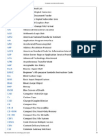 Computer and Internet Acronyms