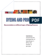 Dyeing Processes