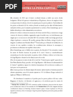 Luxemburgo, Rosa-Contra La Pena Capital