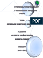 Sistema de Inventario de Demanda Dependiente