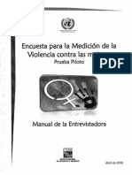 Manual Entrevistadora Violencia