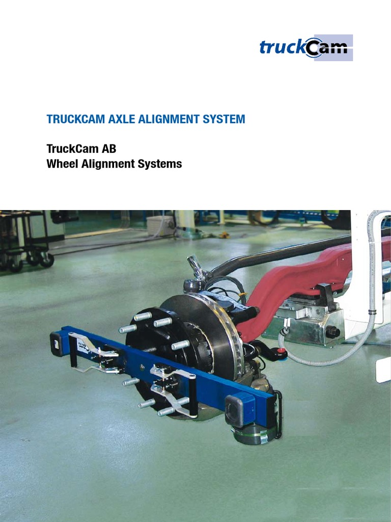 Axle Alignment System  Version En Axle Calibration