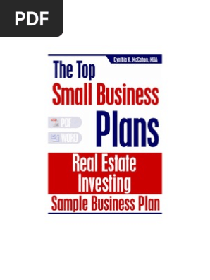 Real Estate Investment Business Plan