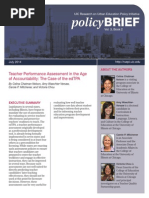 Teacher Performance Assessment in The Age of Accountability: The Case of The edTPA