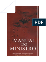 Manual Do Ministro - Editora Vida