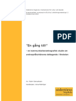 Robin Samuelsson - "En Gång Till!" - en Kommunikationsetnografisk Studie Om Andraspråksinlärares Deltagande I Förskolan