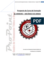 Curso Armeiro Propoint forma mecânicos de armas