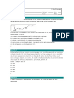 Exercícios MRU