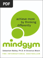 Download Mind Gym Achieve More by Thinking Differently by Sebastian Bailey and Octavius Black Excerpt by HarperOne  an imprint of HarperCollins SN235484209 doc pdf