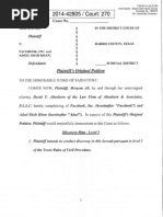 Ali v. Facebook - Revenge Porn Lawsuit