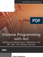 Extreme Programming With Ant Building and Deploying Java Applications With JSP Ejb XSLT Xdoclet and Junit Developers Library.9780672325625.33559