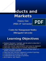 Products and Markets