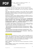 Direito Constitucional - Aula 01