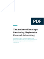 CitizenNet Facebook Audience Planning and Purchasing Playbook