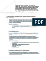 Propuesta de Los Comités Del Consejo Educativo Del Colegio La Concepción de Montalbán Este Es Un Resumen de La Resolución 058 Que Contiene La Descripción de Cada Uno de Los Comités Que Conforman El Consejo Educativo y Qué Mi