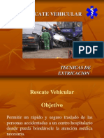 Técnicas de extracción vehicular para rescate rápido y seguro