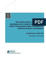 Inclusion Digital y Practicas de Ensenianza Coord ROS 1