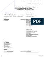 BEN SOLEIMANI V. ACE LIMITED et al docket