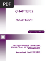 CHEM1 Chapter 2 - Measurement